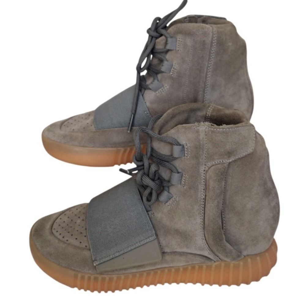 Adidas Yeezy Boots 750 Grey Gum Men 6.5 Glow In The Dark Sneakers